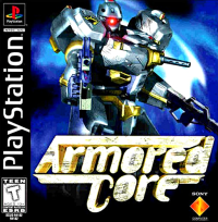 Armored Core PAL Playstation PAL box art